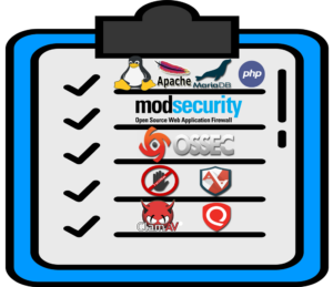 Logo - Checklist of items needed to build a secure LAMP Server.