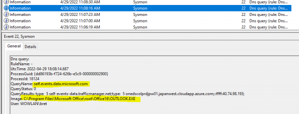 symantec malicious domain request 22 detected