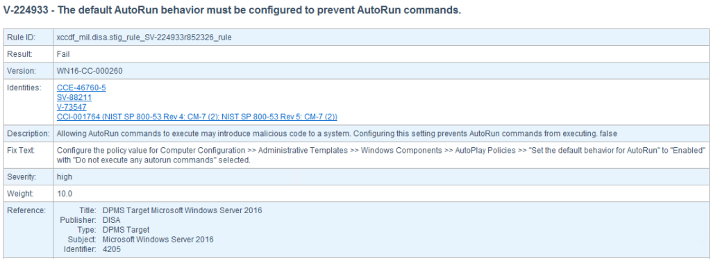 GPO Set the default behavior for AutoRun