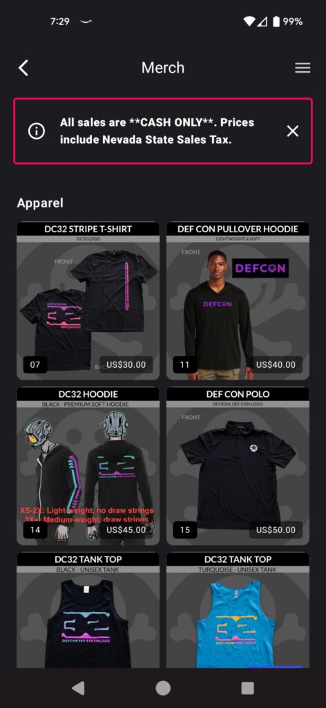 DEF CON Hacker Tracker App